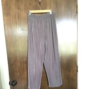 Pleat Wide Leg Pants